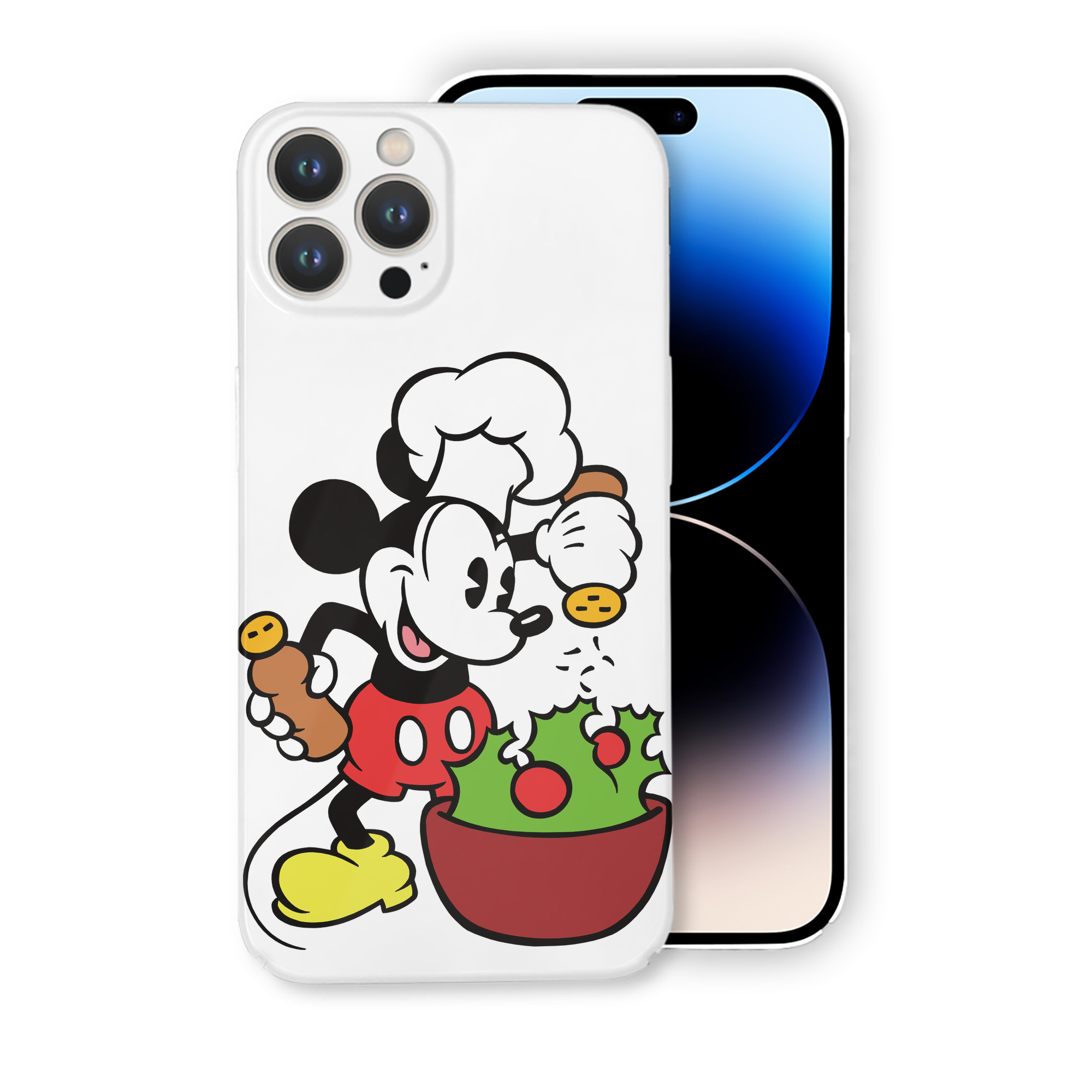 （画像用） ミッキーマウス Mickey Mouse 【iPhone 14シリーズ対応】ハードケース